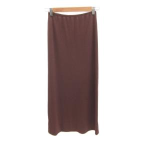タイトスカート ロング丈 マキシ丈 40 L ブラウン 茶 /SY20 GY61