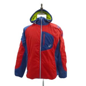 中綿ジャケット ミドル丈  裏起毛 XO 3L ネイビー レッド 赤 /HO34 GY61