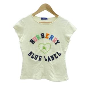 Tシャツ カットソー 半袖 38 M オフホワイト ロゴ /HO32 GY61