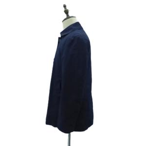 MACKINTOSH PHILOSOPHY MACKINTOSHPHILOSOPHY トロッターコート ステンカラーコート スプリングコート ショート丈 L 40 ネイビー 紺 ライナー付き