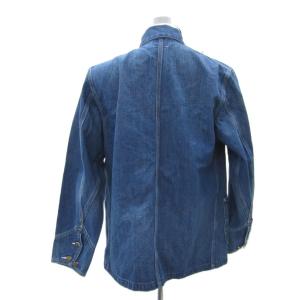 LEE カバーオールジャケット デニムジャケット S 青 ブルー ミドル丈 LT0659 /YS4 GY61