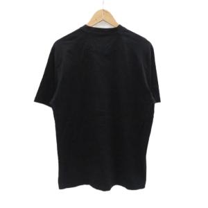 Y-3 ヨウジヤマモト Tシャツ カットソー 半袖 M 黒 ブラック ロゴプリント ラウンドネック /MA6 GY61