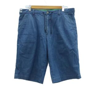 デニムパンツ ジーンズ ハーフパンツ ショートパンツ 短パン LL ネイビー 紺 /HO16 GY61