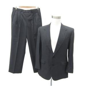 スーツ セットアップ テーラードジャケット ミドル丈 シングルボタン スラックスパンツ アンクル丈 上R48-45