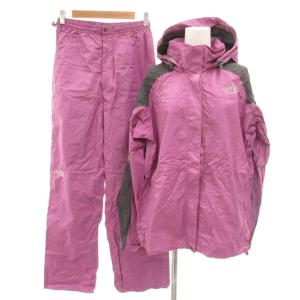 レインウェア 上下セット ジャケット パンツ L 紫 パープル /UO GY61
