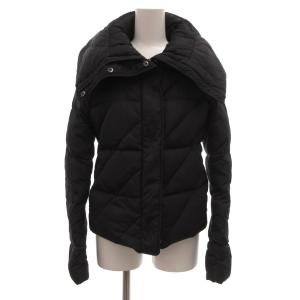 ダウンジャケット ブルゾン ジップアップ ナイロン 40 紺 ネイビー /JS GY61