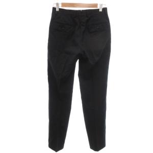 TOMORROWLAND 美品 パンツ スラックス ウール 42 黒 ブラック /NL GY58