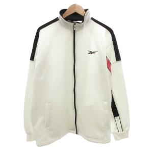 Reebok ジャージ セットアップ  LL  L 白 ホワイト ライン ロゴ  /NL GY58