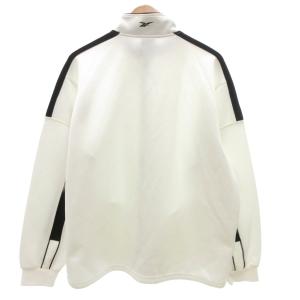 Reebok ジャージ セットアップ  LL  L 白 ホワイト ライン ロゴ  /NL GY58