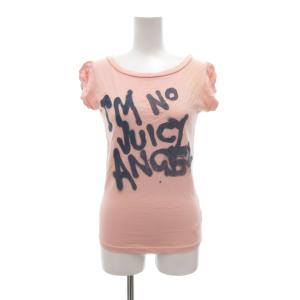 Tシャツ 半袖 ピンク プリント /NL GY58
