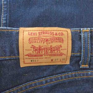 Levi's W517 デニムパンツ W27 インディゴブルー
