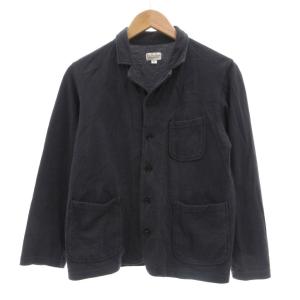 コットン シャツジャケット 鹿の子 2 紺 ネイビー /UO GY58