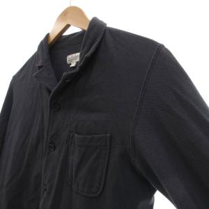 Engineered Garments コットン シャツジャケット 鹿の子 2 紺 ネイビー /UO GY58
