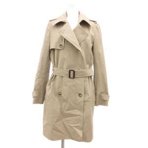 トレンチコート ミドル丈 ハーフ ベルト 36 ベージュ /JS GY58