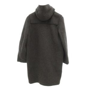 GLOVERALL モリス ダッフルコート 裏チェック 膝丈 GB38 グレー系 /UO GY58
