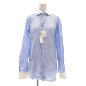 ピンヘッド クレリック シャツ 37 水色 ライトブルー /UO GY58
