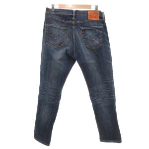 Levi's デニムパンツ W34 L32 ブルー 色落ち加工