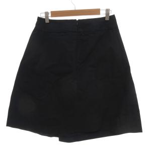 JIL SANDER NAVY スカート 38 紺 ネイビー系 プリーツ ポケット付き ひざ丈 /HW GY61
