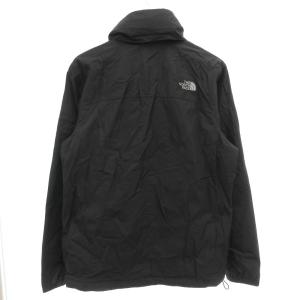 THE NORTH FACE ナイロンジャケット ジップアップ 裏メッシュ M ロゴ刺繍 黒 ブラック /GV GY61