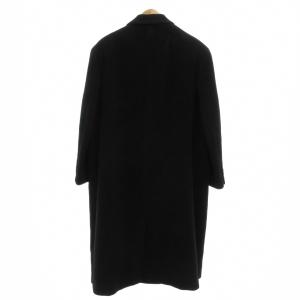 Y's for men YOHJIYAMAMOTO ダブルブレストウールコート S ブラック