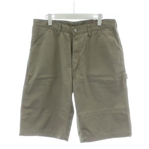 ショートパンツ 36 ベージュ 無地 ショート丈 ツールポケット /PP GY58