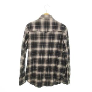 Levi's RED TAB シャツ M グレー ベージュ チェック柄 長袖 ウエスタンヨーク /MN7 GY60