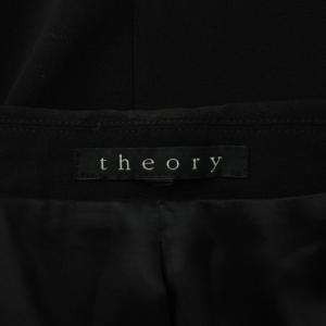Theory テーラードジャケット ウール混 シングル 2B 総裏地 6 黒 ブラック 341106 /XZ GY60