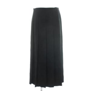 タグ付き ラップスカート フレア マキシロング 11 黒 ブラック /KW GY58