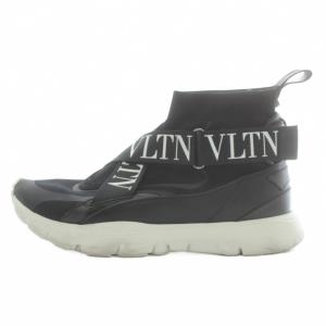 ヒーローズ スニーカー ソックス ハイカット VLTNロゴ 41 26?p 黒 ブラック /XZ