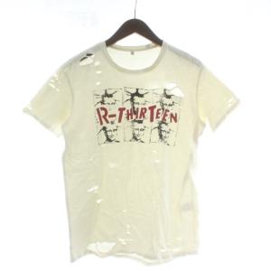 Mona Lisa Boy Distressed Tee Tシャツ カットソー 半袖 ダメージ加工 クルーネック