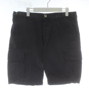 ショートパンツ ハーフパンツ カーゴ ジップフライ 50 紺 ネイビー /XZ GY57