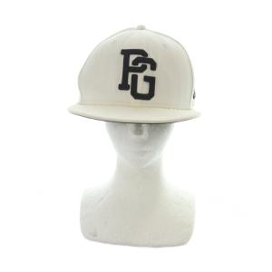 NEW ERA パーリーゲイツ キャップ 帽子 ロゴ 野球帽 M 白 ホワイト /MQ GY57