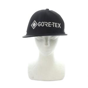 NEW ERA GORE-TEX キャップ 帽子 野球帽 ロゴ 7.5 59.6cm 黒 ブラック /MQ