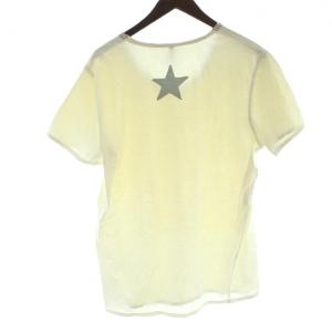 GIORGIO BRATO WLG Tシャツ カットソー 半袖 ダメージ加工 M アイボリー /KW GY57