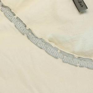 GIORGIO BRATO WLG Tシャツ カットソー 半袖 ダメージ加工 M アイボリー /KW GY57