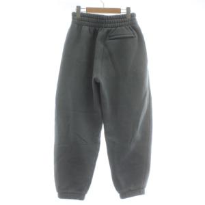 alexanderwang パンツ スウェット イージー 裏起毛 ロゴ プリント XS グレー /XZ GY60