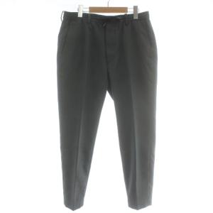 パンツ スラックス テーパード イージー ジップフライ M グレー 灰色 /XZ GY60