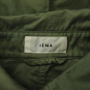 IENA シャツ ブラウス 長袖 36 カーキ /XZ GY60