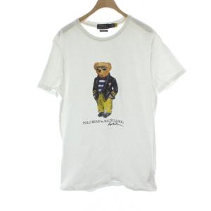Tシャツ M 白 ホワイト 半袖 ラウンドネック プリント /PP GY60