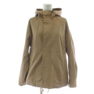 マウンテンパーカー S ベージュ 無地 フード付き 長袖 /PP GY60