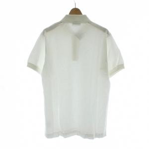 LACOSTE CHEMISE シュミーズ 文字ワニ ポロシャツ 4 白 ホワイト 無地 襟付き 半袖 /PP GY60