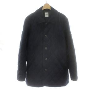 ジャケット コート 4 ネイビー 紺色 キルティング柄 レギュラーカラー 長袖 /PP GY60