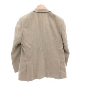 LANVIN テーラードジャケット 総裏地 シングル ヘリンボーン ベージュ  AE GY60