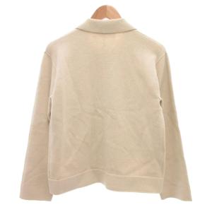 GALERIE VIE 美品 ジャケット ニット F アイボリー /NL GY59