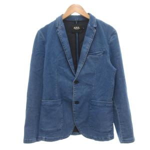 美品 テーラードジャケット デニム M 青 ブルー /NL GY59