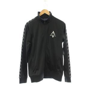 カッパ Kappa トラックジャケット ジャージ 長袖 ロゴ L 黒 ブラック GY58