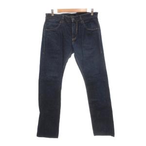 デニムパンツ ジーンズ L ストレート インディゴブルー 濃紺 /NU GY59