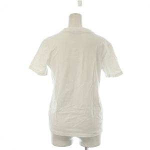 adidas Tシャツ M 白 ホワイト 黒 ブラック 半袖 ラウンドネック ロゴプリント /LP GY58