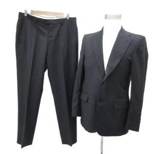 スーツ セットアップ 上下 テーラードジャケット ミドル丈 シングルボタン 総裏地 スラックパンツ ロング丈