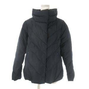 ダウンジャケット 上着 L 紺 ネイビー スタンドカラー 長袖 キルティング 12328-03272 /CK7